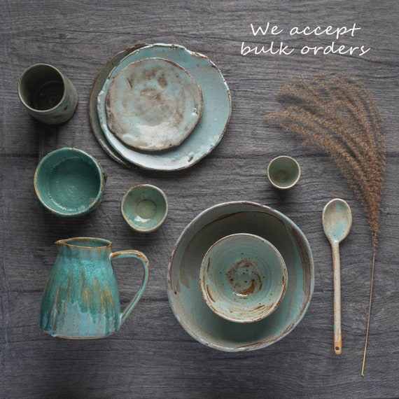 handgefertigte keramikteller